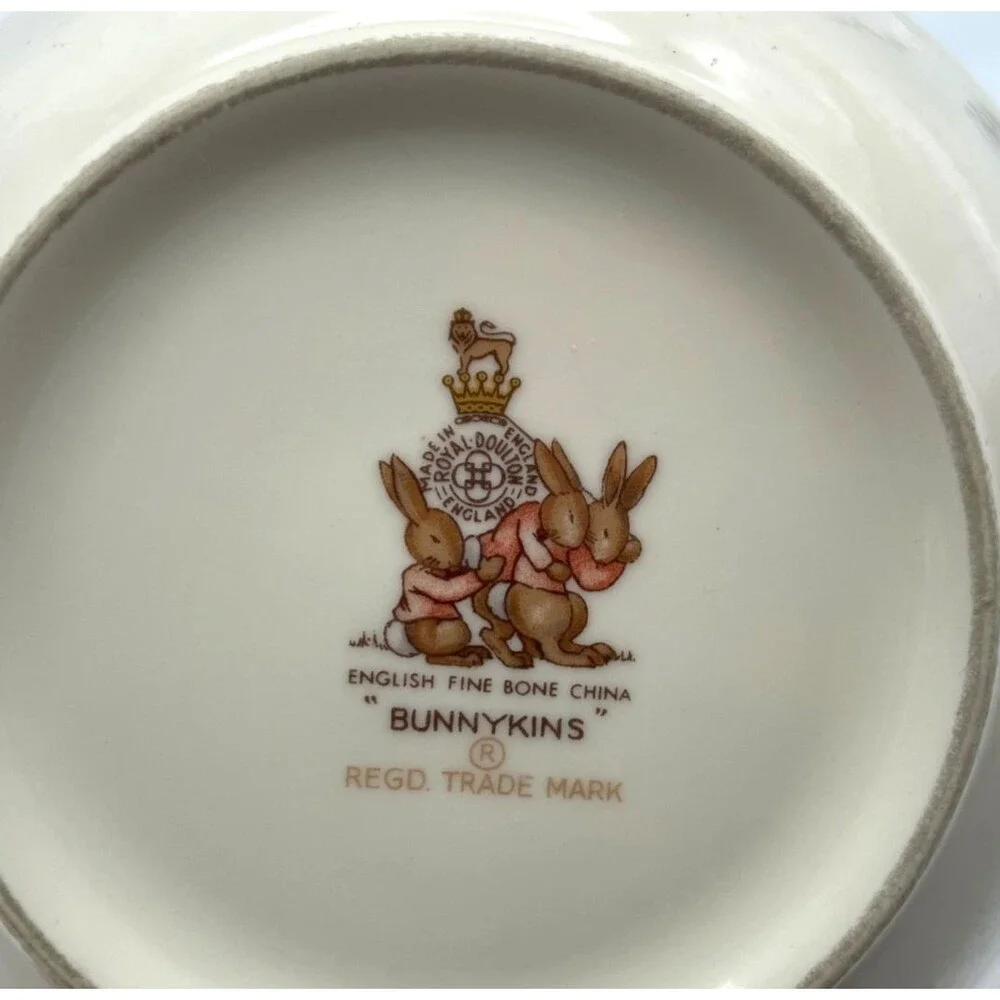 Bunnykins Royal Doulton China Child's Cereal Bowl 